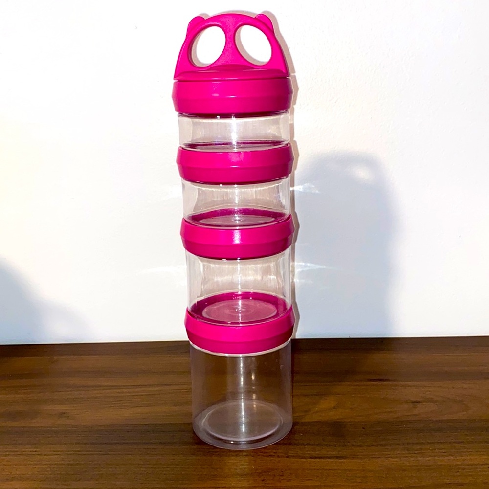 Seleware stacking snack jar